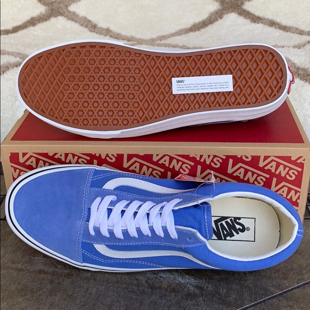 VANS OLD SKOOL ULTRAMARINE/TRUE WHITE men’s - Picture 3 of 16